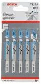 Пилка лобзиковая BOSCH T118A HSS (5)***